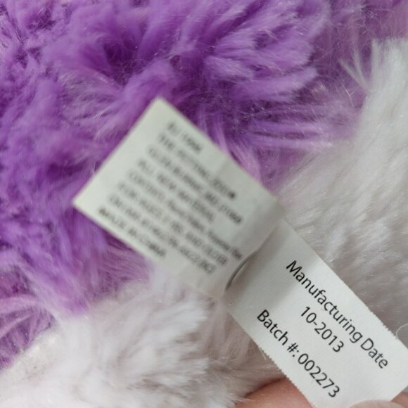 The Petting Zoo Purple Penguin Plush 13 Inch Jewel 2013 Stuffed Animal Toy 13" - Picture 12 of 12